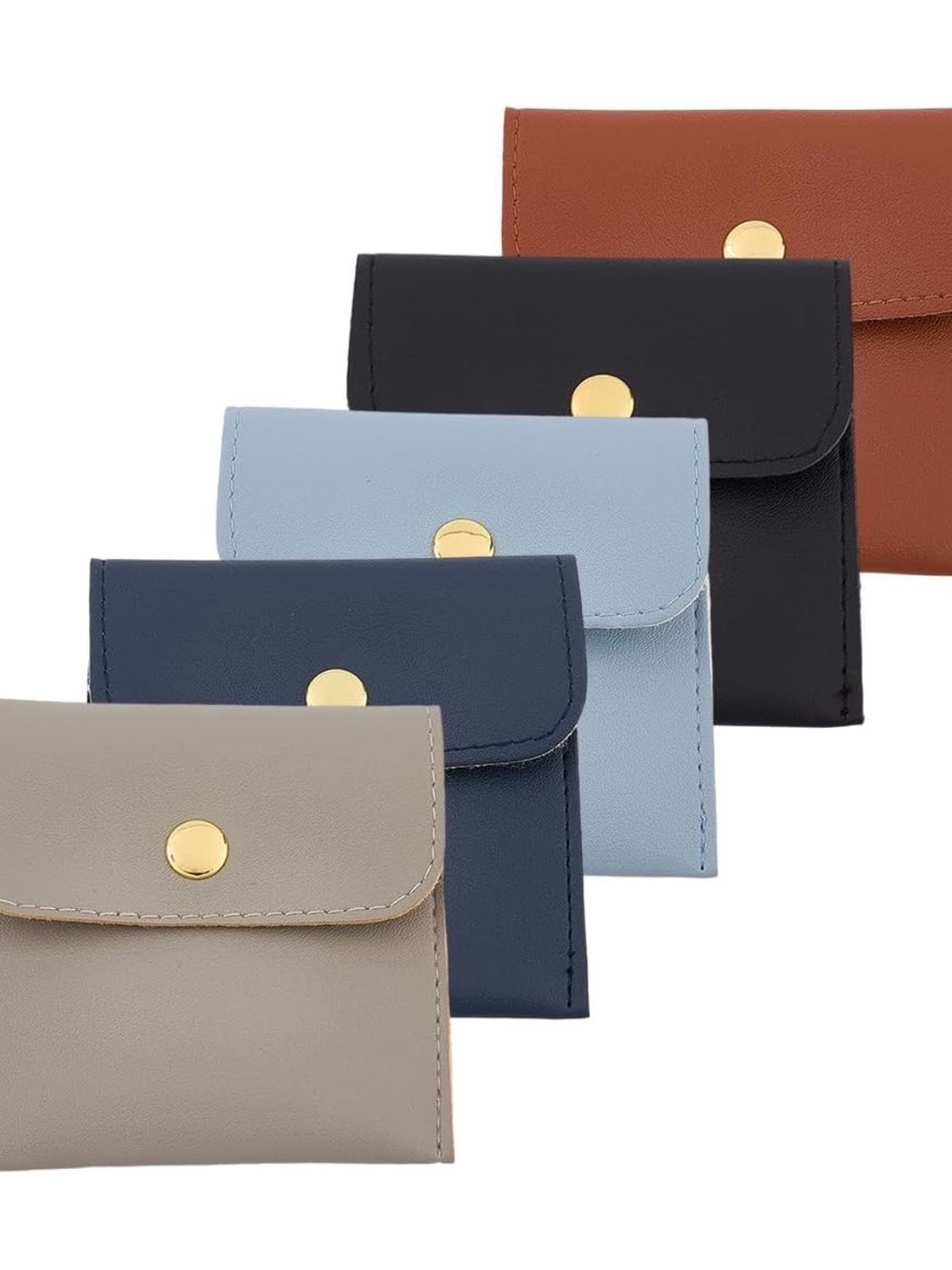 *Pick 1* Travel Jewelry Storage Pouch with Snap Button